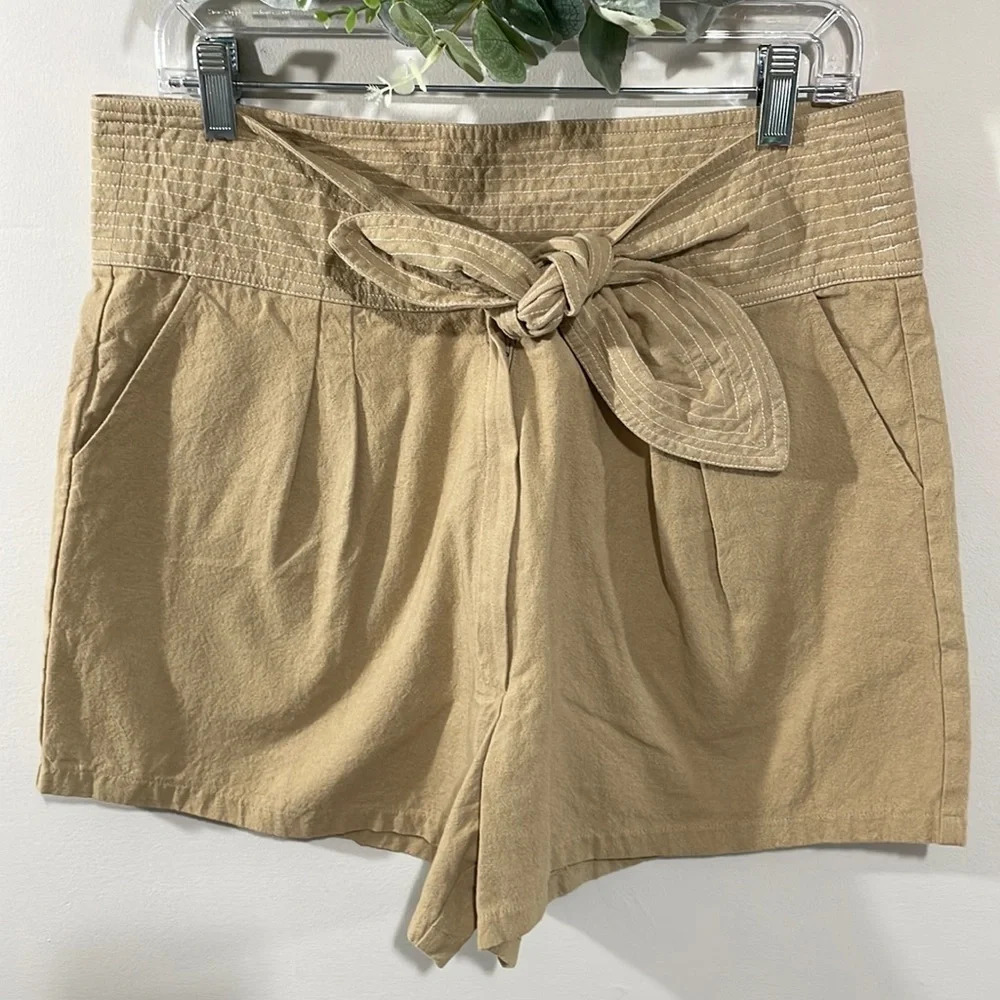 NWOT Free People FP One Viola Shorts Front Tie 12